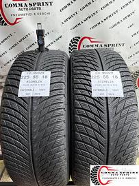 2 PNEUMATICI 225/55 R18 MICHELIN INVERNALI 75%