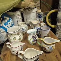 n. 6 Brocche in ceramica fatte a mano