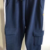 Pantalone tuta donna blu’ con strisce laterali
