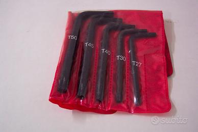 Serie 5 chiavi Torx
