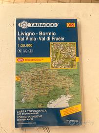 Carta topografica Tabacco