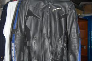 giacca da moto in pelle marca spidy donna