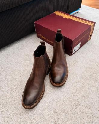 Stivaletto in pelle da uomo