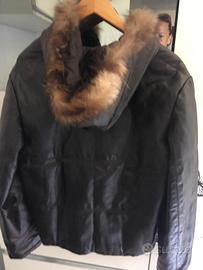 Giacca uomo pelle tg L vintag