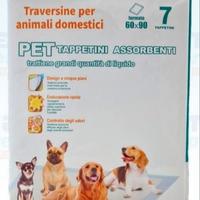 PET TAPPETINI ASSORBENTI PER ANIMALI DOMESTICI
