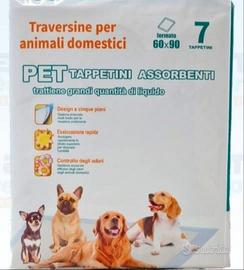 PET TAPPETINI ASSORBENTI PER ANIMALI DOMESTICI