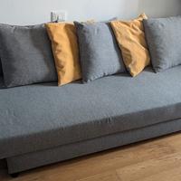 Divano letto contenitore matrimoniale 