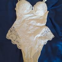 Body COTTON CLUB con pizzo