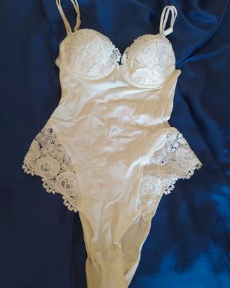 Body COTTON CLUB con pizzo