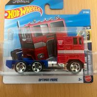 Hot Wheels Transformers Optimus Prime