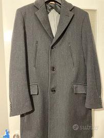 Cappotto Niama 80% lana tg.46 colore grigio