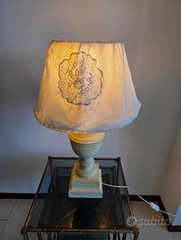 Lampada da tavolo grande (Shabby Chic)
