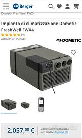 climatizzatore camper roulotte 