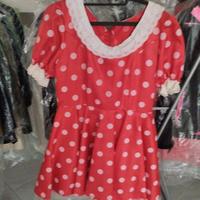 Vestito da carnevale MINNIE cucito a mano tg.42/44