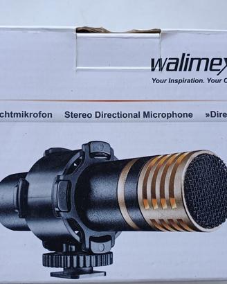 Microfono direzionale stereo professionale