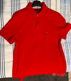Polo Tommy Hilfigher - Rosso