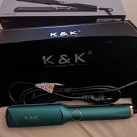 Piastra per capelli+accessori  K&K