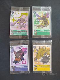 carte Digimon bandai collezione sigillato set base