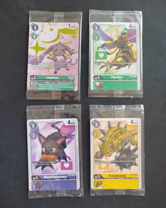 carte Digimon bandai collezione sigillato set base