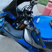 Piastra sterzo zx6r 03/04 ABM con riser