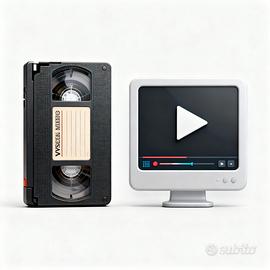 Conversione videocassette in Digitale
