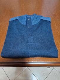 Polo uomo di lana blue taglia XL Navigare 