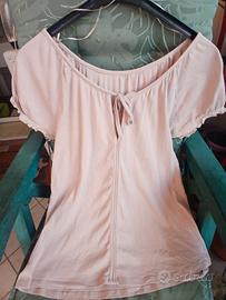 Maglia OVS beige XL morbida con fiocchetto