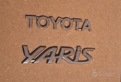 Emblemi originali Toyota Yaris 