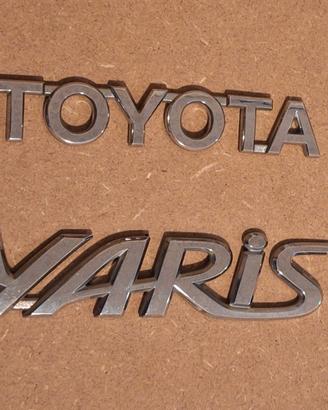 Emblemi originali Toyota Yaris 