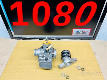 CARBURATORE E COLLETTORE FANTIC TRIAL 200 FM 350 1