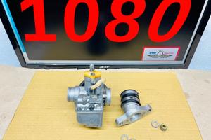 CARBURATORE E COLLETTORE FANTIC TRIAL 200 FM 350 1