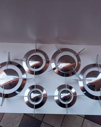 Griglie Smeg Renzo Piano in acciaio Inox nuove