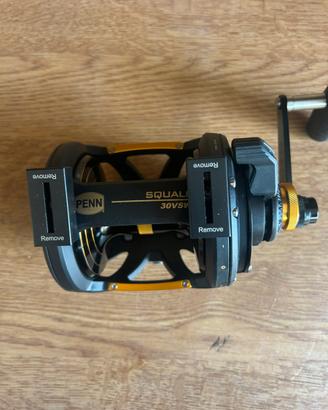 Canna e mulinello per tonno