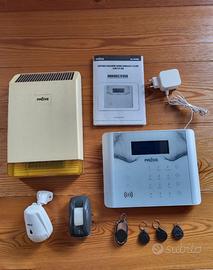sistema allarme Proxe ibrido wireless e filare GSM