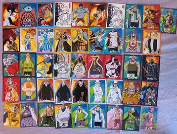 Lotto 46 carte One piece panini 25th anniversario