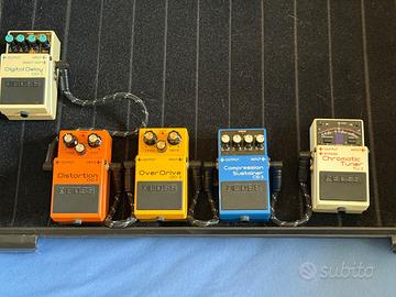 Pedaliera chitarra Boss Completa (5 Pedali)
