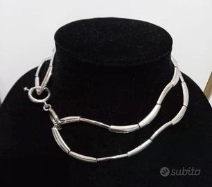 Collana Breil, in acciaio lucido con doppio mosche