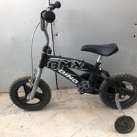 Bici BMX bimbo con rotelle