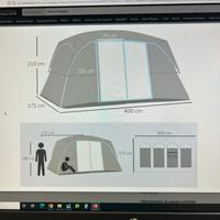 Tenda 4 posti