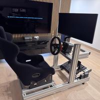 Postazione simulatore Fanatec