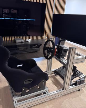 Postazione simulatore Fanatec