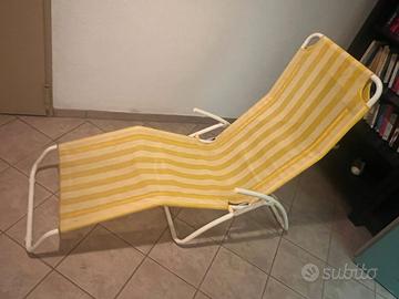 sedie a sdraio con funzione di inclinazione