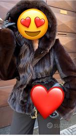 Pelliccia di visone nuova