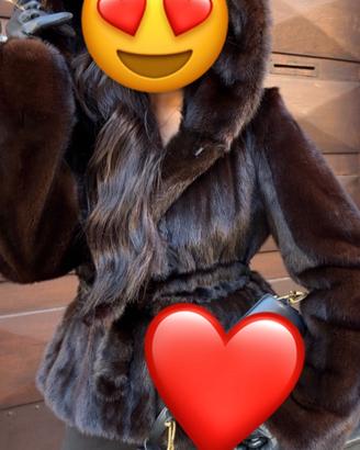 Pelliccia di visone nuova