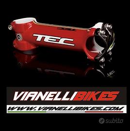 Attacco manubrio tec light alloy 31.8 carbon
