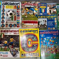 Album calciatori Panini dal 1970 al 1980 COMPLETI