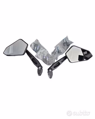 COPPIA SPECCHIETTI RETROVISORI DUCATI MONSTER NERI