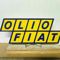 Targa OLIO FIAT