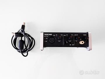 Scheda audio Tascam US- 1x2 midi/usb