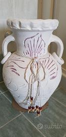 anfora terracotta bianca 